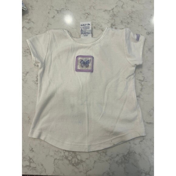 Osh Kosh 3D moving Image 3T T-shirt Butterfly Flower VINTAGE VTG Short Sleeve - Picture 1 of 6